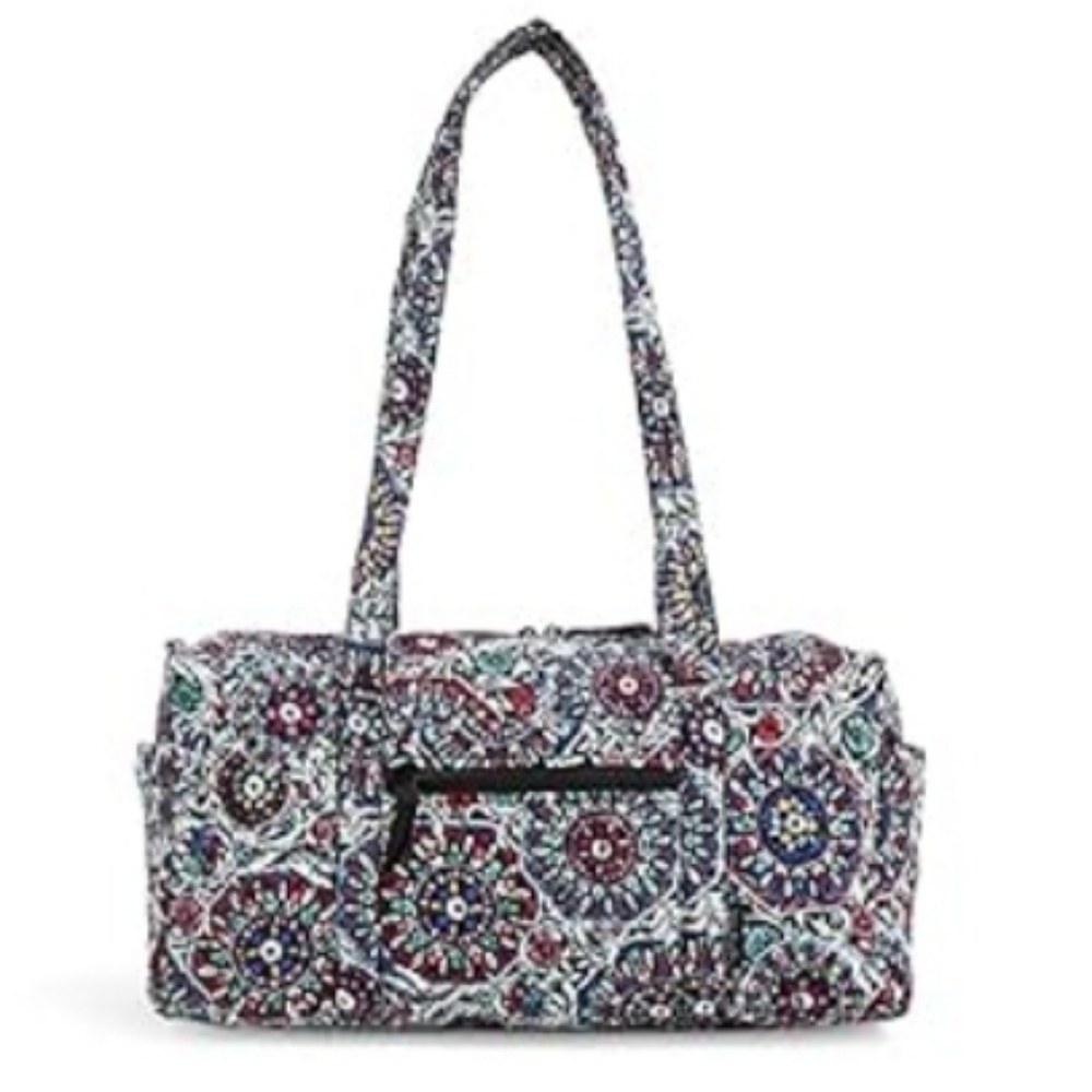 Vera Bradley Small Duffle, Stained Glass Medallion